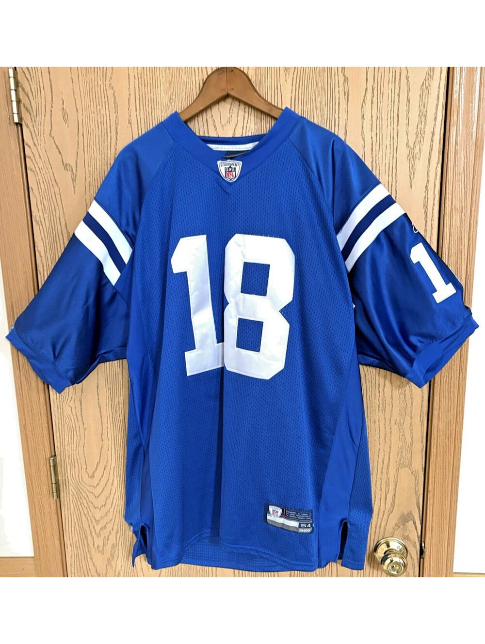 Peyton Manning 18 Indianapolis Colts Reebok NFL Stitched 2XL Jersey